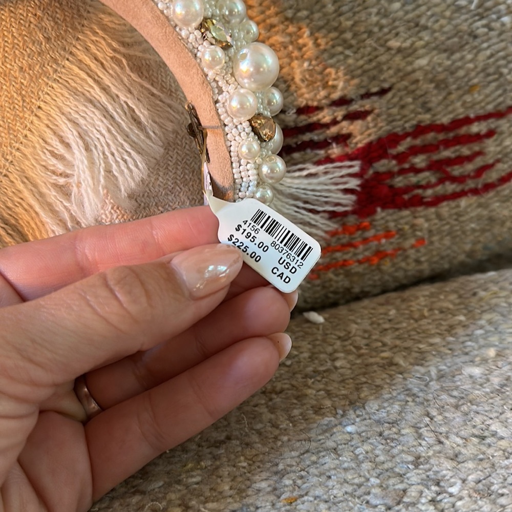 Anthropologie Pearl Bridal Headband - Picture 3 of 5